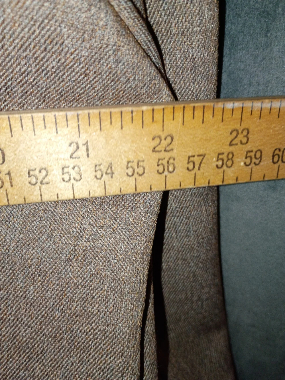 Vintage 70s Warren Sewell Tan Three-Piece Suit - Jacket Size 44R Pants 38x28
